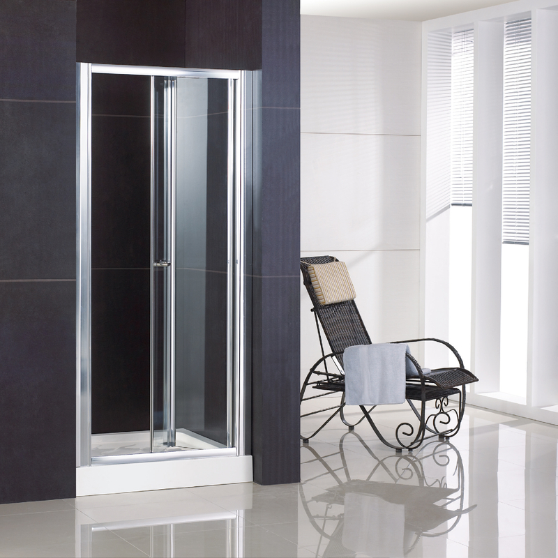 Etusivu Custom Modern kehystetty lasi Bifold Shower Ovet (WS-B090)