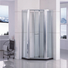 Etusivu Neo kulma Kehystetty lasi Bifold Shower Ovet (WS-DB090)